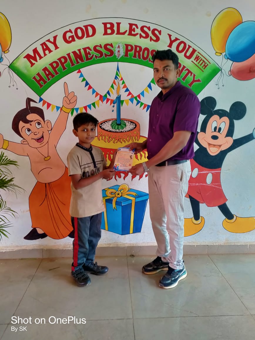 Students and Teachers Birthday Celebrations in Schooli