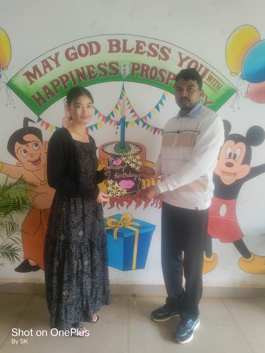 Students and Teachers Birthday Celebrations in Schooli
