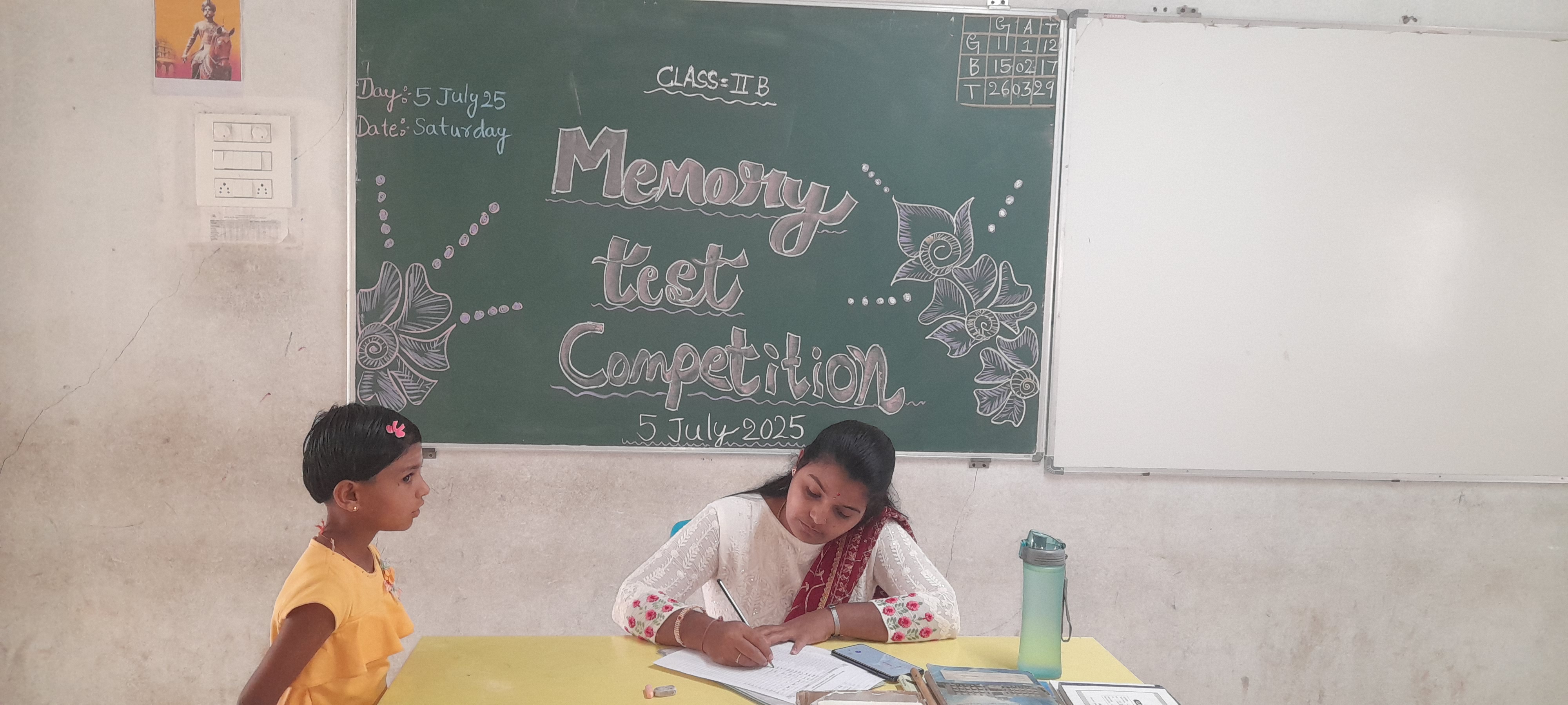 Memory Test Competiion 2025-26