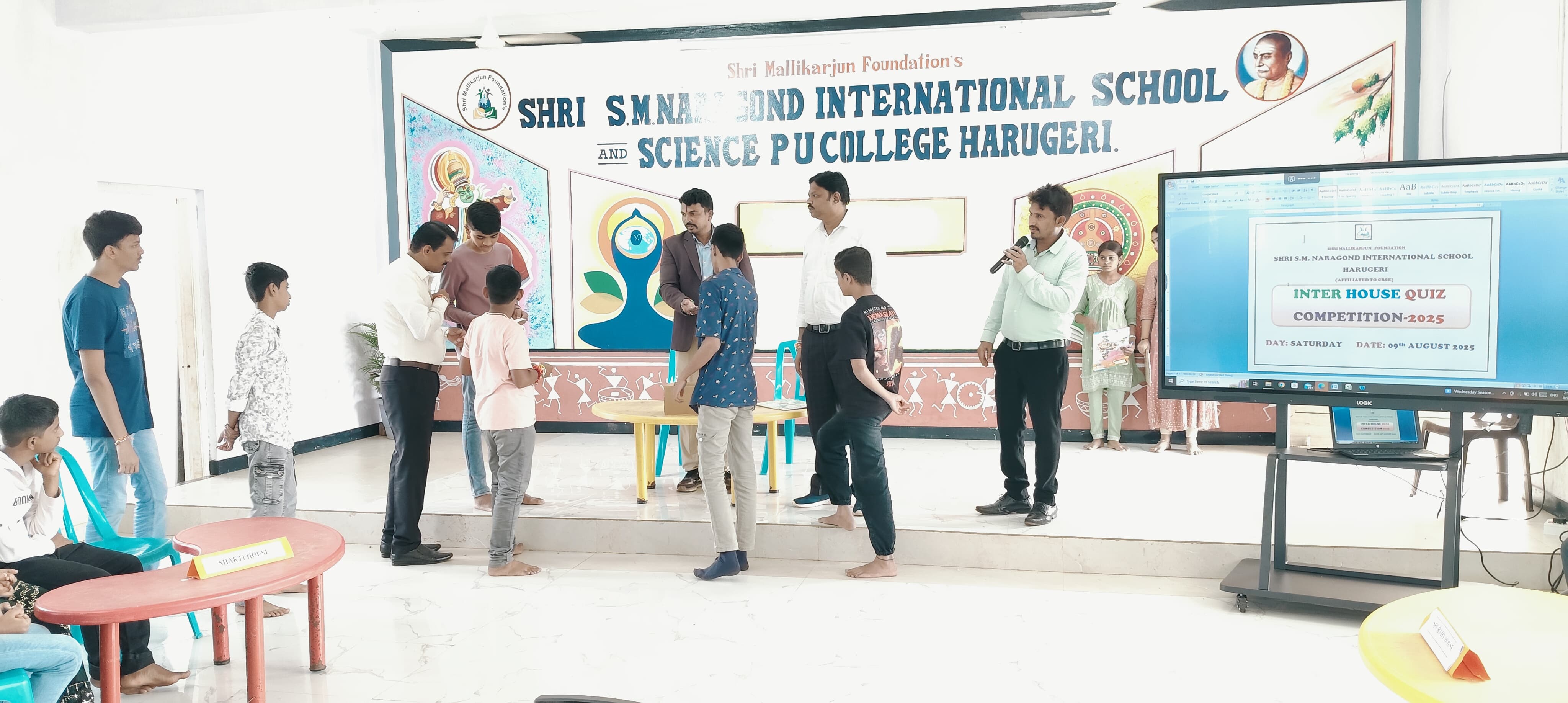 Inter House Quiz Competition Grade VII to X 2025-26