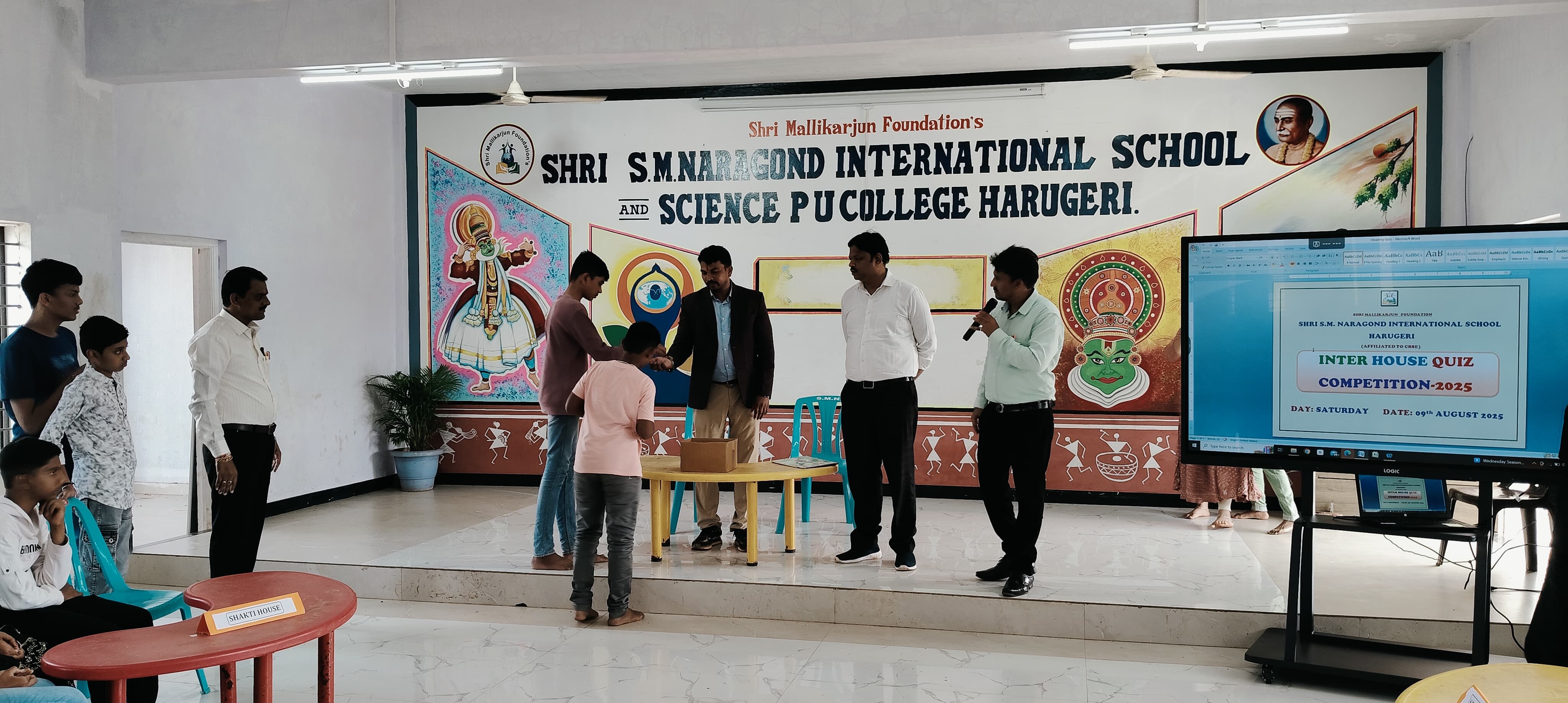 Inter House Quiz Competition Grade VII to X 2025-26