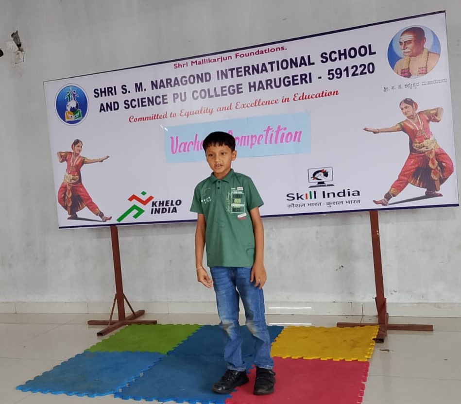 Vachana Competition Grade I to III 2025-26